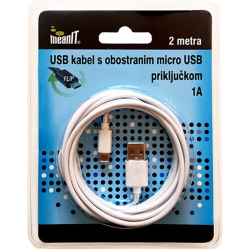 Mean IT USB-A na micro USB kabl, Flip, 2 m Cijene