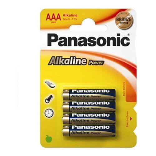 Panasonic alkalna aaa LR3 1.5V 1/4 039334 Slike