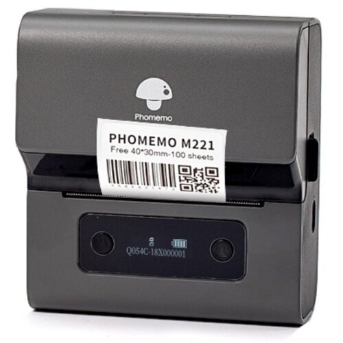 INF Prenosni Bluetooth termični tiskalnik M221, 203dpi, 20-75mm, z USB-C Black, (5000266820) Cene