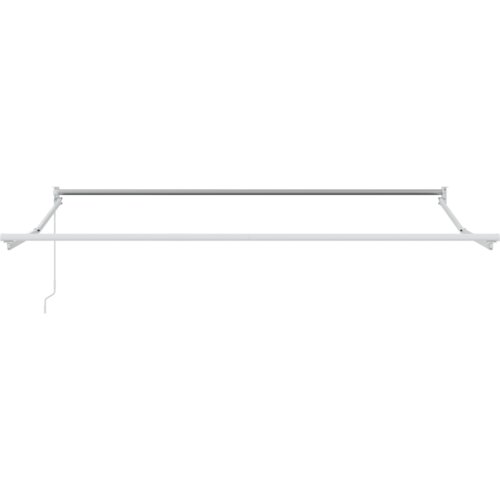 vidaXL Ručna Uvlačiva Tenda Zelena i Bijela 300x250 cm Cijene