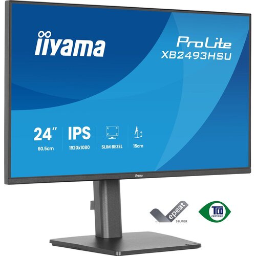 Iiyama ProLite monitor XB2493HSU-B1, IPS, 24inch Cene