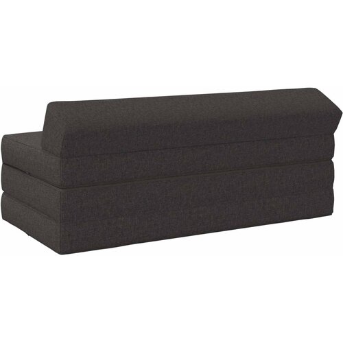 SOFA na razvlačenje Tamnosiva 120 x 60 x 49 cm Tkanina Slike