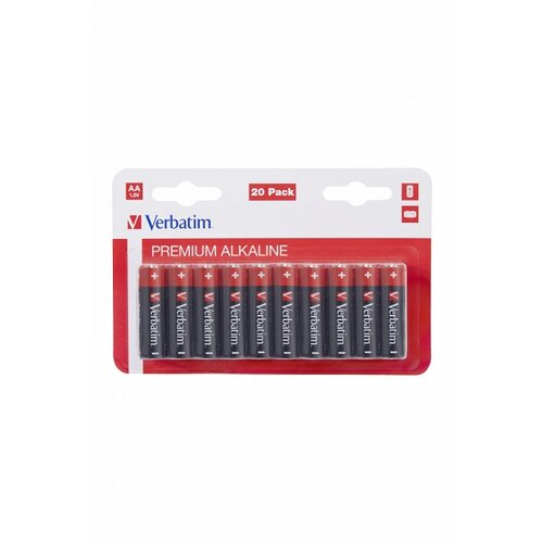Verbatim AAVLR620/Z alkalne baterije AA-LR6 (LR06) 49877/BLISTER od 20 baterija Slike