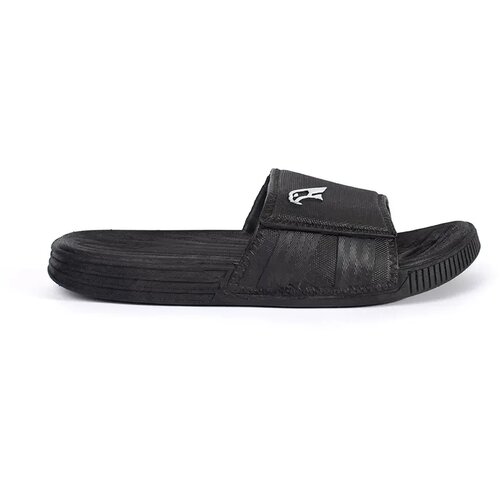 Shelvt Men's black flip-flops Cene