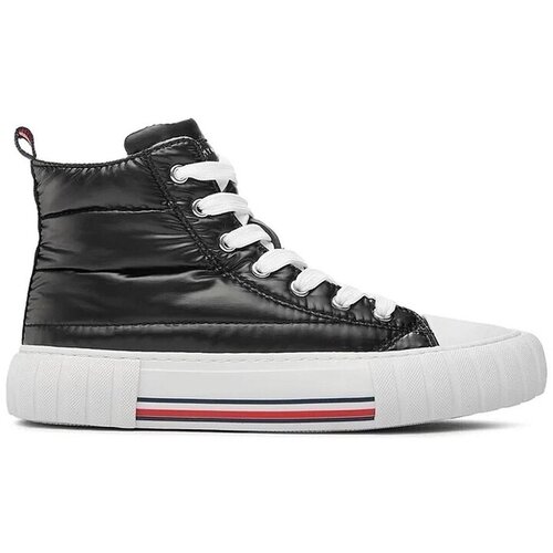 Tommy Hilfiger HIGH TOP LACEUP SNEAKER Crna Slike