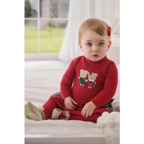 Mayoral Newborn Obleka za dojenčka rdeča barva