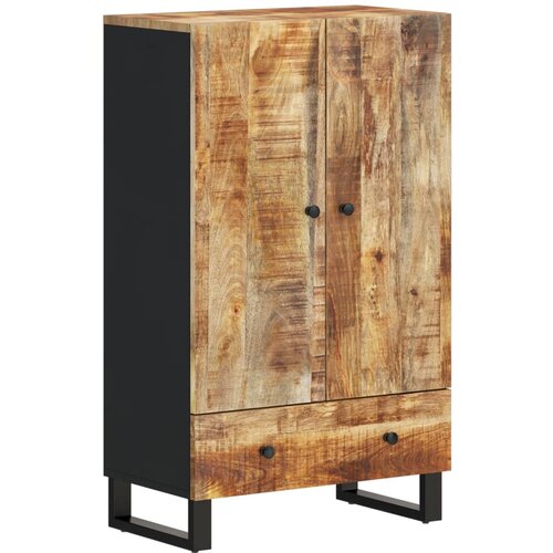 Maison Chic Visoka omara - Komoda - Predalnik s predalom 60x33x100 cm trden mangov les in železo, (21719014) Cene