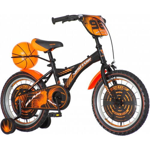Visitor BAS160 Basket 16 Crno-narandžasti 2018 dečiji bicikl Cene