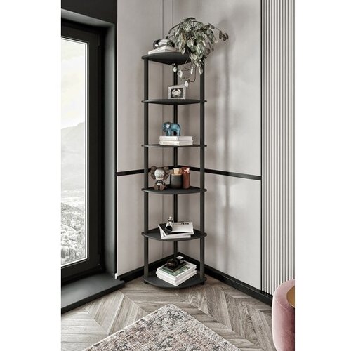Hanah home polica za knjige Bookcase 6 Corner Cene