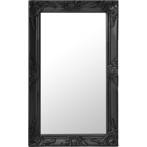 vidaXL Zidno ogledalo u baroknom stilu 50 x 80 cm crno Cene