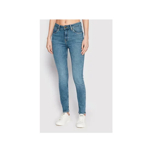 Lee Jeans hlače Scarlett L626ERKJ Modra Skinny Fit