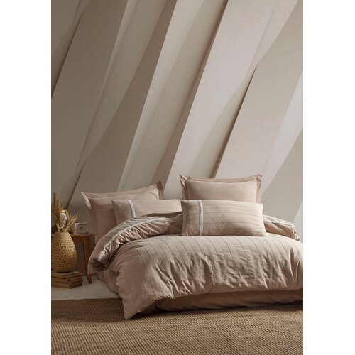 L'essentiel Maison set posteljine Jasmin, 200x220 cm, bež-bijela Cijene