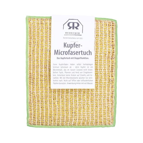 B&amp;uuml;rstenhaus Redecker krpa od mikrovlakana s bakrom Slike