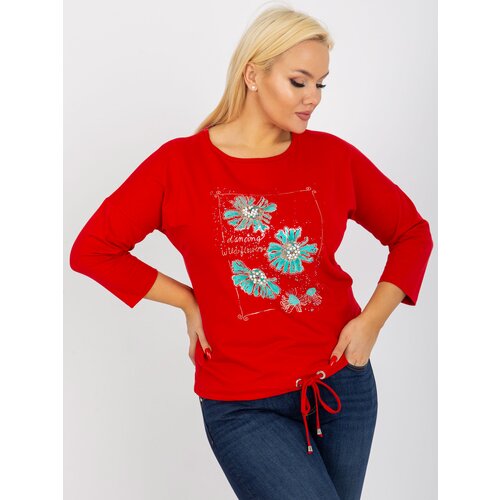 RELEVANCE Blouse-RV-BZ-8457.47P-red Slike