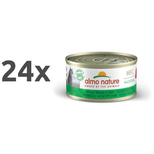 Almo Nature HFC Natural &ndash; tuna in koruza &ndash; 70 g 24 x 70 g Cene