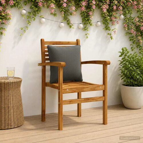  Jastučići za leđa (4 kom) PUTTEN 4 pcs 100% poliester Antracit - Antracit (melange) 40 x 40 x 15 cm 4 Cijene