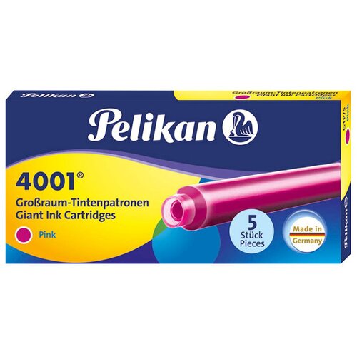 Pelikan Črnilni vložek GTP/5, roza Slike