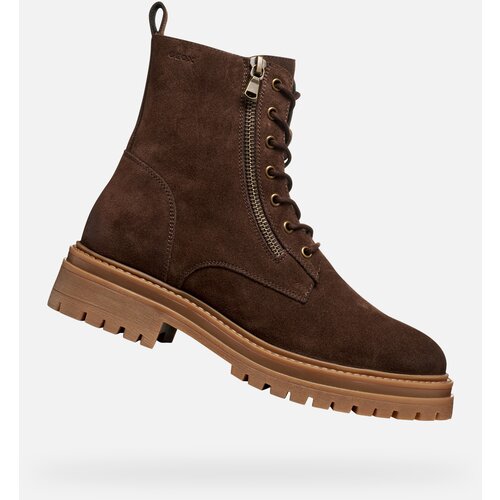Geox Brown women&amp;#039;s ankle boots Iridea - Women&amp;#039;s Slike