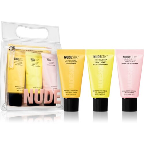 Nudestix Nudeskin 3-Step: Citrus Renew Set Potovalni set (za obraz) Cene