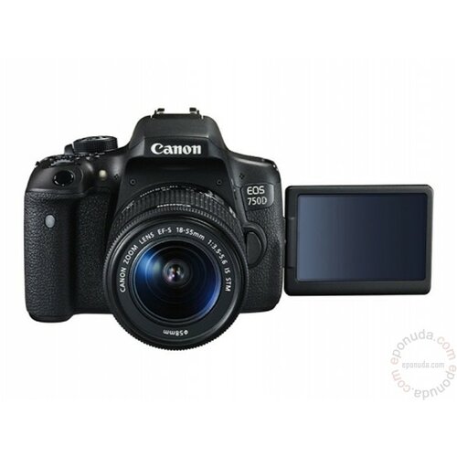 Ontembare Trouw De kerk Canon EOS 750D + 18-55 IS digitalni fotoaparat | ePonuda.com