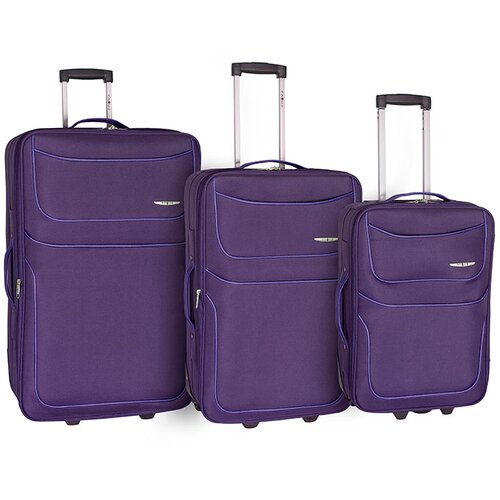 Olimp Sport Proširivi Koferi Enova 75/65/55cm Barcelona Ljubičasta Cene