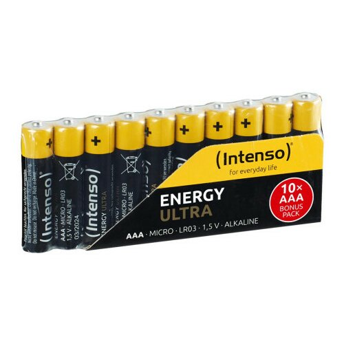 Intenso baterija alkalna, AAA LR03/10, 1,5 V, blister 10 kom Cene