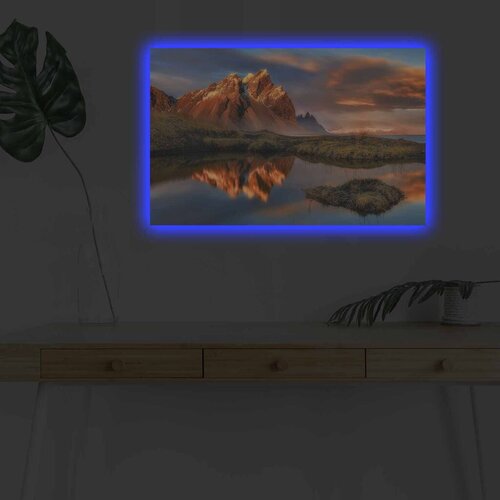 Wallity Slika sa LED osvetljenjem 4570DHDACT-004, 45x70 cm Cene