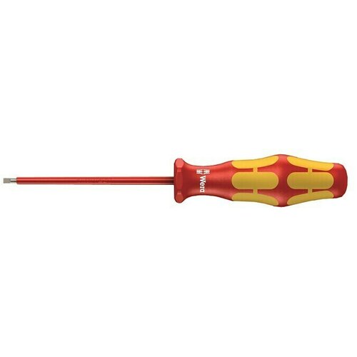Wera Kraftform Plus VDE Odvijač VDE 160 i (&amp;Scaron;irina o&amp;scaron;trice: 2,5 mm, Duljina o&amp;scaron;trice: 80 mm) Slike
