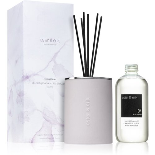 ester & erik room diffuser danish pear & white blossom (no. 04) aroma difuzer s punjenjem 300 ml Cijene