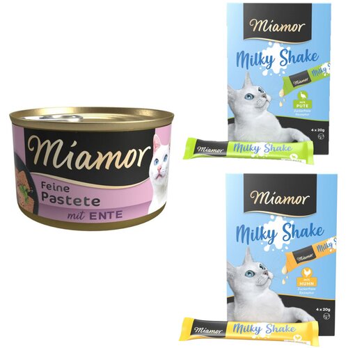  24x85g Miamor paštete + 4x20g Miamor Milky Shake puretina/piletina gratis! - Pačetina Cijene