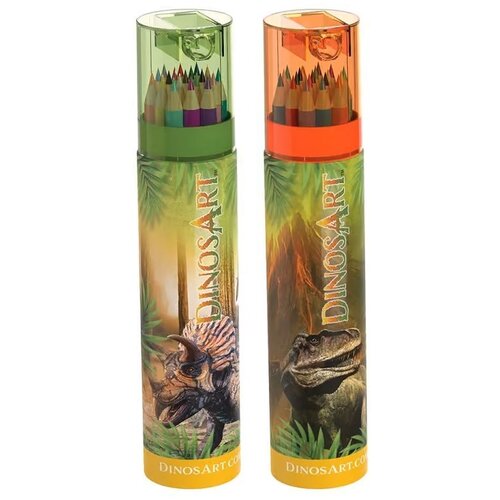 DinosArt Barvni svinčniki 18/1 sort Slike