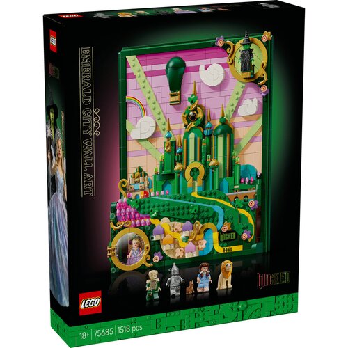 Lego LEGO&amp;reg; Wicked - Stenska umetnina Emerald City (75685) Slike