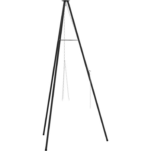 vidaXL kampirski kuhalni tripod 190 cm iz jekla Cene