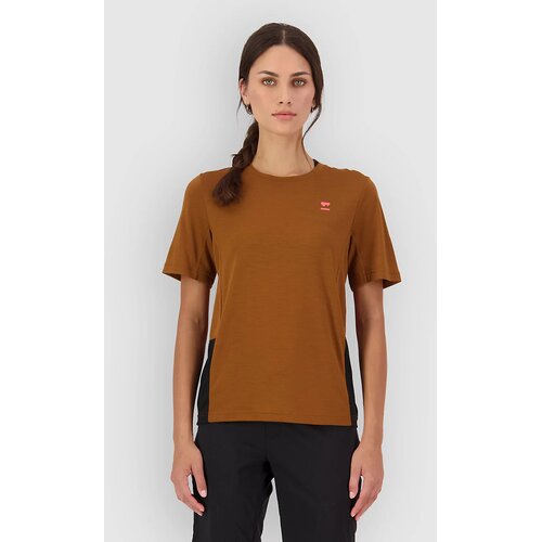 Mons Royale Merino Tarn Shift Funkcijska majica caramel / black Cene