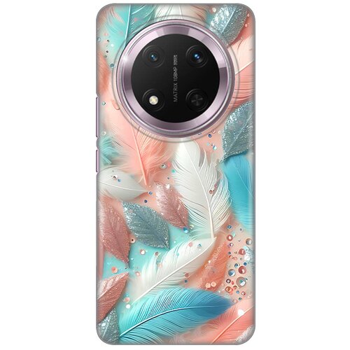  Torbica Silikonska Print za Honor Magic 7 Lite Pastel Feathers Cene