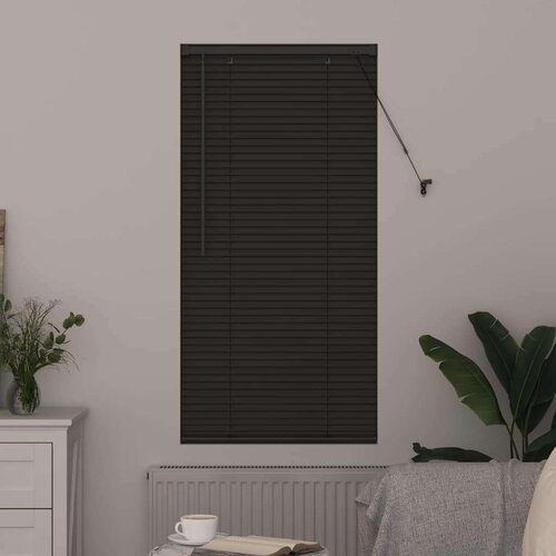  Zavjesa za prozor sa zavjesama Ostalo Tamnosiva 60 x 130 cm Aluminij Slike