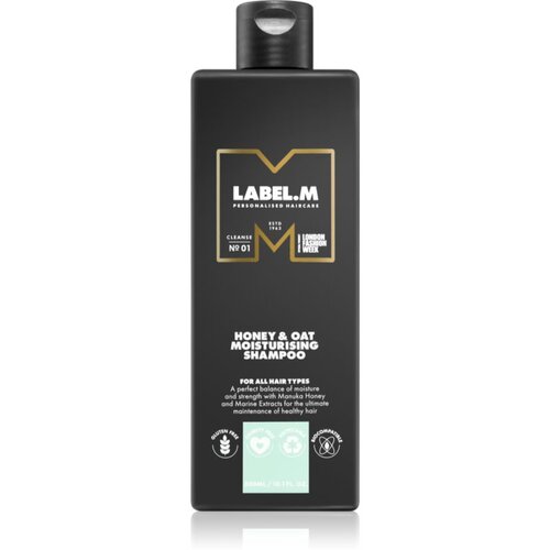 Label.m Honey & Oat vlažilni šampon za vsakodnevno uporabo 300 ml Cene