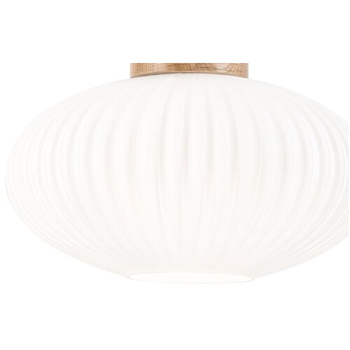  Visilica na sajli HARMONY 1xE27/15W/230V prečnik 25 cm bela/hrast Slike