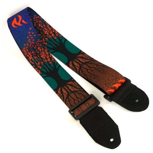 Wakertone Kai&scaron; za gitaru sa kožnim krajevima GS2 Guitar Strap Tree of Life Cene