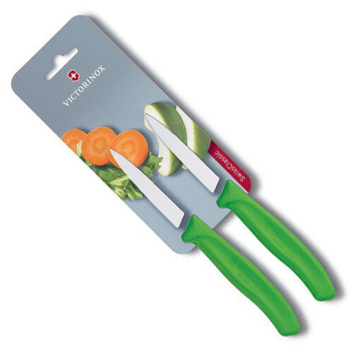 Victorinox kuhinjski nož ravan 8cm 2/1 zel ( 6.7606.L114B ) Slike