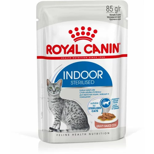 Royal Canin Indoor Sterilised v omaki - 24 x 85 g