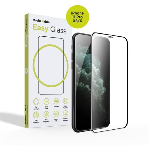 9H PEL&Iacute;CULA DE VIDRO TEMPERADO MOBILE ORIGIN EASYGLASS PARA APPLE IPHONE 11 PRO XS X, (5000261297) Cene