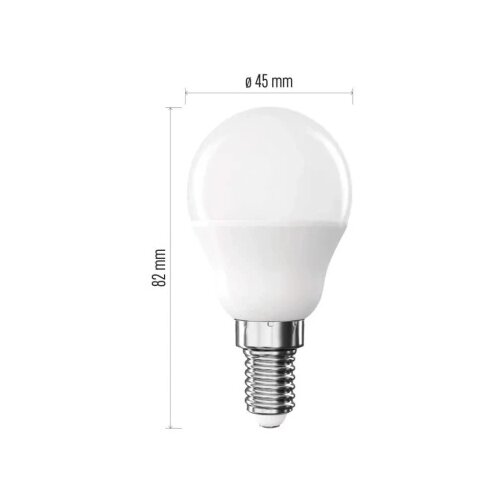Emos zq1e23 Led sijalica classic mini globe 4,2w(40w) e14 nw ( 3531 ) Slike