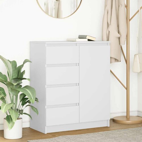  Komoda s ladicama bijela 71x35x84 cm izrađeno drvo Cijene