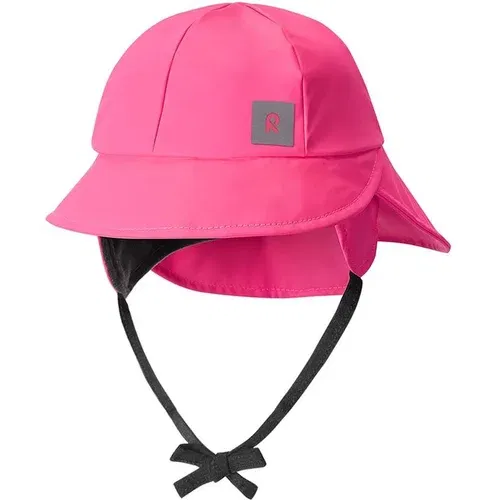 Reima Otroški dežni klobuk roza barva