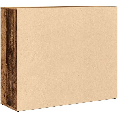 VidaXL Komoda boja staro drvo 91 x 29,5 x 75 cm od konstruiranog drva Slike
