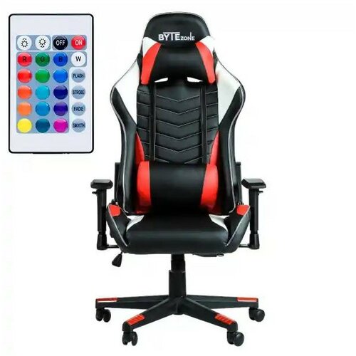 Gaming stolica ByteZone WINNER crno/crvena LED Cene