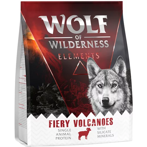 Wolf of Wilderness po poskusni ceni! - Fiery Volcanoes - jagnjetina (Single Protein, 300 g)