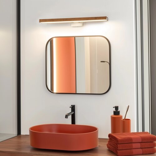  Brilagi-LED Kupatilsko osvetljenje za ogledalo WOODY MIRROR LED/12W/230V IP44 hrast/bela Slike