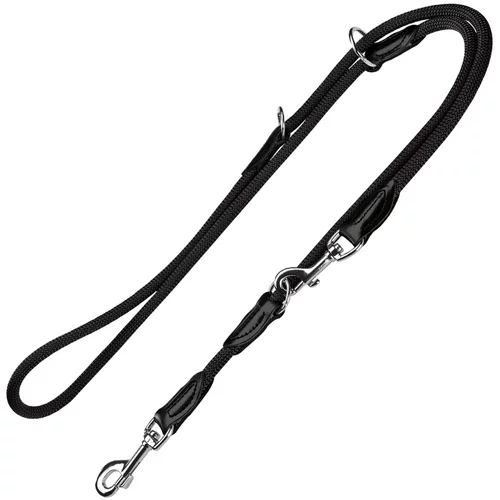 Hunter Freestyle komplet: ogrlica + crni povodac - Veličina ogrlice max. 50 cm + povodac 200 cm